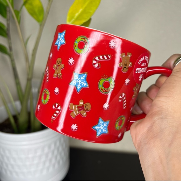 NEW Wondershop Stoneware Christmas Holiday Peppermint Mugs, Set of 2 - Picture 7 of 7